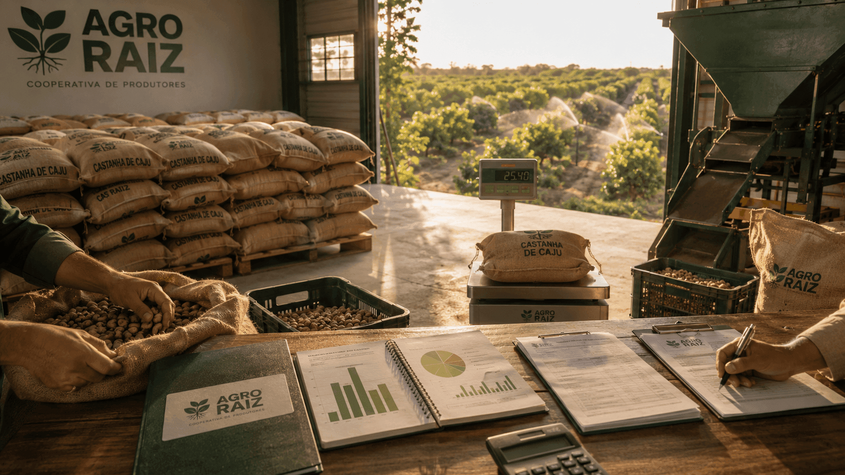 O preço da castanha de caju sobe 35% no Ceará e favorece quem tem escala para negociar. Entenda o que muda para o produtor.