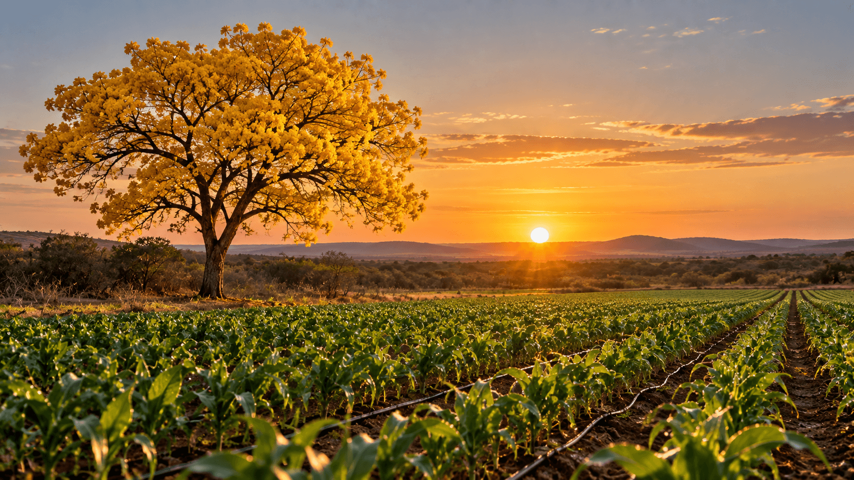 Primavera tropical: quando a agricultura desafia as estações