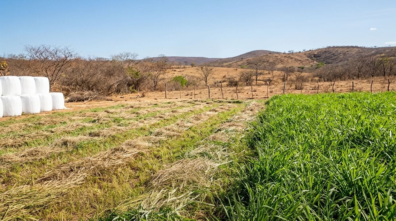 Rotação de pastagem no Ceará triplica colheita na seca