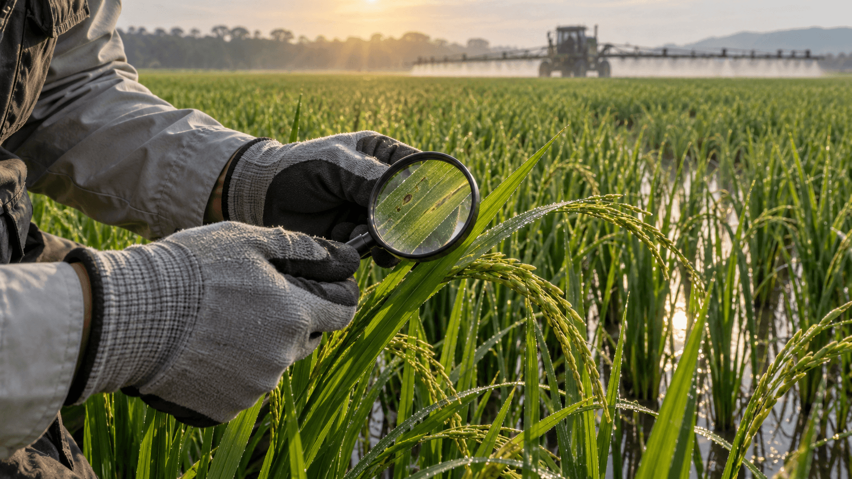 Manejo preventivo de doenças no arroz: proteja seu teto produtivo
